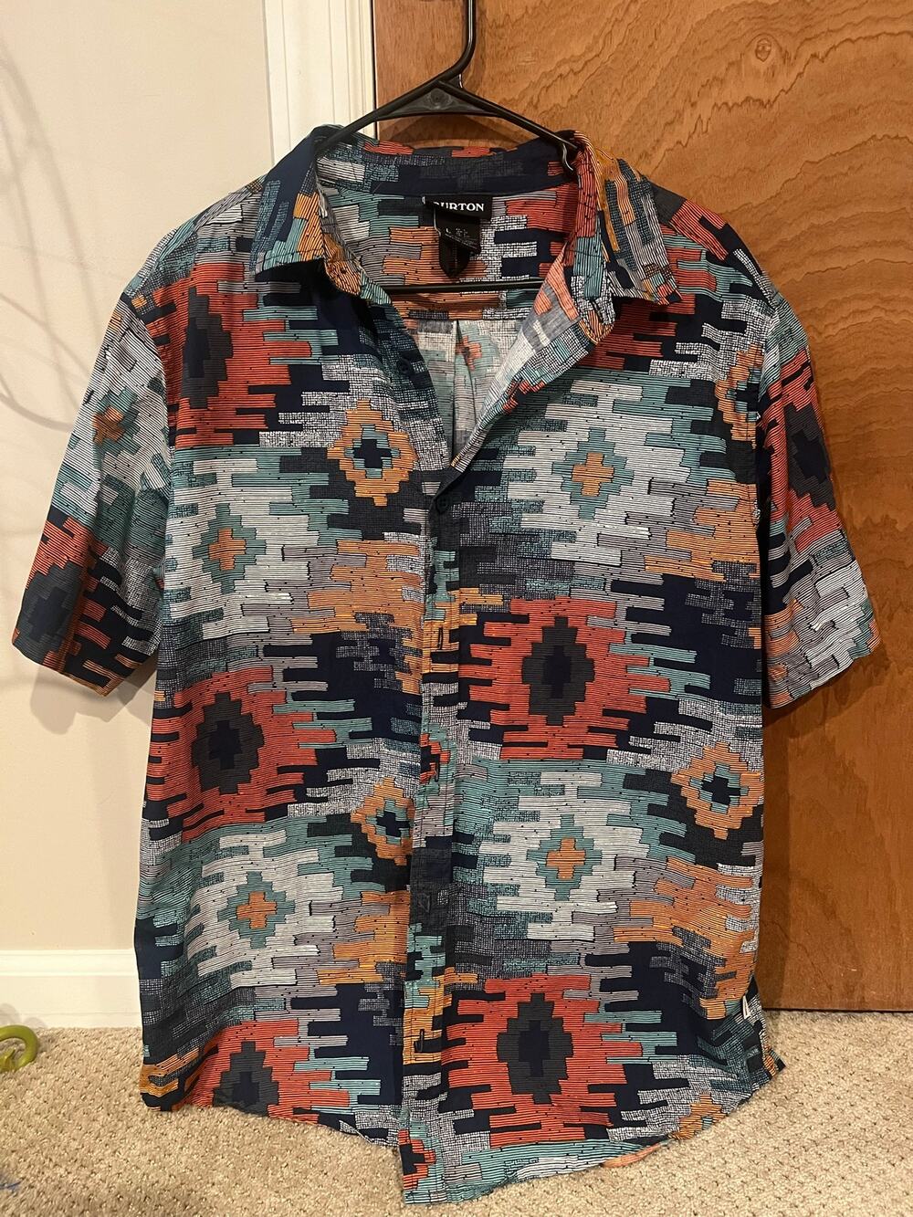 Burton Short Sleeve Button Down Shirt